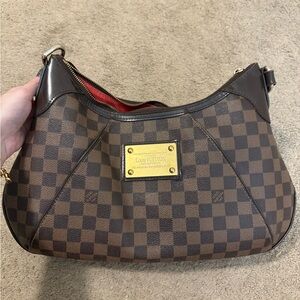 Louis Vuitton Damier Ebene Hobo Bag